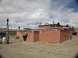 Tibet Kailash 04 Saga to Kailash 12 Old Drongpa Gompa Main Hall Here is the courtyard and main temple at the Sakya-sect gompa in Old Drongpa.